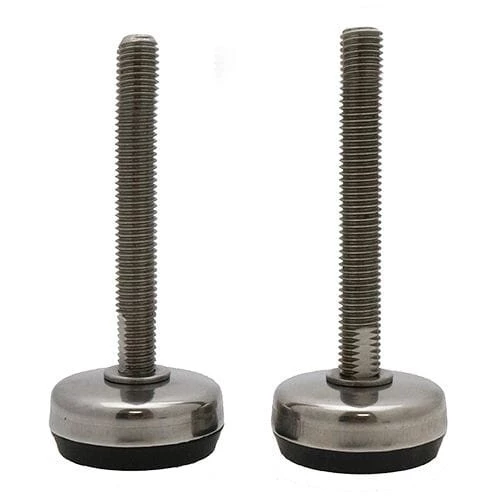 M20 x 230mm Stainless Steel Adjustable Feet | Vital Parts